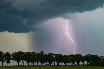 Hagel, Gewitter, Sturmböen: In diesen Regionen Thüringens droht heute heftiges Unwetter