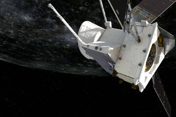 Merkur-Sonde "BepiColombo" rast zum zweiten Mal nah am Ziel vorbei