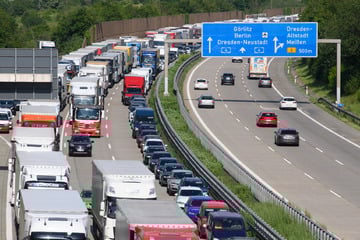 Stau an Feiertagen: Sachsens Autofahrer sollten dieses Nadelöhr meiden