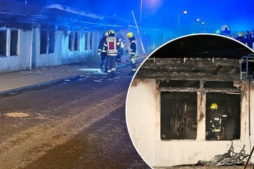 Ehemaliges Obdachlosenheim in Zwickau abgefackelt: Mutmaßlicher Brandstifter gefasst
