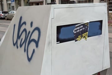 Leipzig: No longer functional: Leipzig speed camera trailer attacked again!