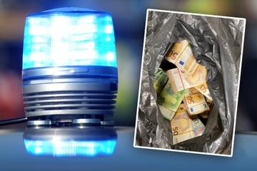 Polizei stoppt Auto auf A3 und findet darin rund eine Million Euro - In Plastiktüten!