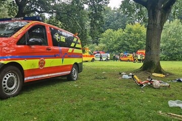 Blitzeinschlag im Park: 14-Jährige stirbt im Krankenhaus