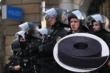 Sachsens Polizei mangelt es an Klettverschlüssen!