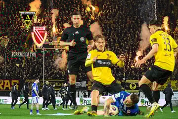 Feuer, Wasser, Sand am Tivoli! Cottbus kriegt bei Wetterschlacht am Ende richtig die Hucke voll