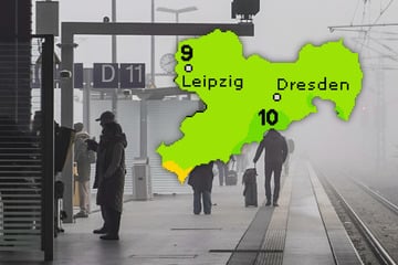 Wetterdienst warnt vor Nebel und Frost: So ungemütlich wird der Wochenstart in Sachsen