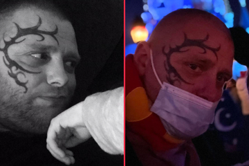 Father with face tattoo says people call him a "bad dad" because of his ink