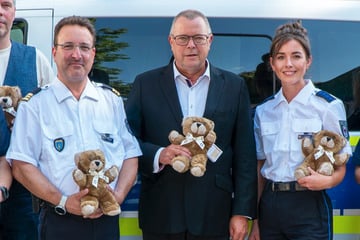 Nanu? Teddybären bei der Polizei haben diese ganz besondere Aufgabe