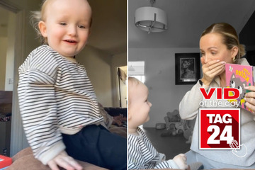 Viral Video of the Day for April 13, 2024: Toddler goes viral for some f-bomb mix-ups