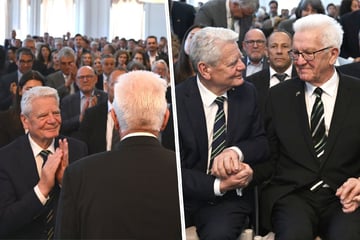 Bewegender Abschied in Stuttgart: Gauck adelt Kretschmann als "kulturprägende" Führungsfigur