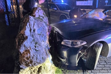 Rasante Flucht vor Polizei endet für BMW-Fahrer mit Totalschaden