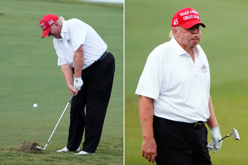 Donald Trump wins golf championship at his own club – but it sure sounds fishy