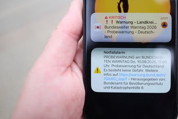 Dresden: Fast ohne Pannen: Hier gab es beim Warntag in Dresden noch Probleme