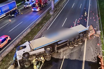 A3 nach Lkw-Unfall voll gesperrt: Freigabe der Strecke erst gegen 17 Uhr