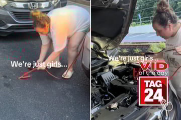 Viral Video of the Day for June 19, 2025: Women's attempt to jumpstart car sparks chaos