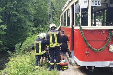 Pfingstausflug endet im Krankenhaus: Junger Mann von Traditions-Bahn erfasst