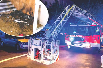 Leipzig: Kinderwagen angezündet? Flammen in Paunsdorfer Platte rufen Feuerwehr auf den Plan