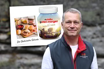 Süße Überraschung! Unsere Basteibrücke auf dem Nutella-Glas