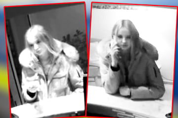 Frau rastet in Hotellobby aus und wirft mit Glasflasche nach Mitarbeiter - jetzt sucht die Polizei nach ihr