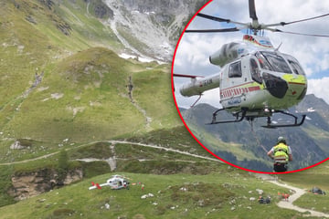 Steinschlag stoppt Gipfeltour: Zwei Hubschrauber retten deutsche Wanderinnen