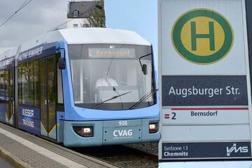 Chemnitz: Chemnitz: Mann erst in Tram bepöbelt, dann schlägt und tritt Täter auf ihn ein