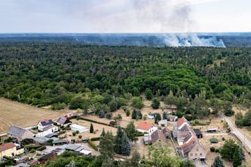 Waldbrand in der Gohrischheide: Lage vorerst stabil