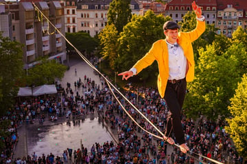 Dresden: 5. Zirkustheater-Festival startet: Artisten trotzen der Schwerkraft