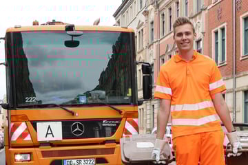 Dresden: Müllmann für einen Tag: Alles andere als ein Job für die Tonne