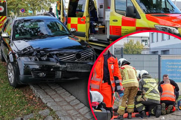 Schwerer Unfall bei Wilsdruff: VW erfasst Simson, zwei Menschen schwer verletzt