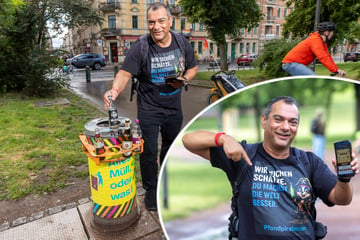 Dresden: Dieser Dresdner macht Pfandsammeln zur Schatzsuche
