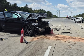 Unfall A9: Unfall-Chaos auf der A9: Vier Crashs sorgen für lange Staus