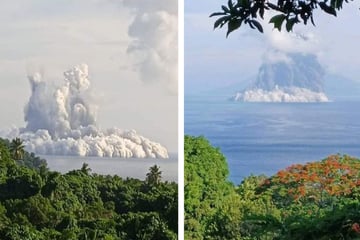 Eruption in der Südsee: Unterseevulkan ausgebrochen