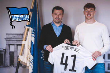 Hertha BSC verlängert mit Hoffnungsträger: "Hertha ist mein Verein!"