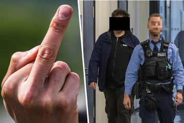 Stinkefinger-Aktivist vor Gericht: "Hauptberuflich Antifaschist"