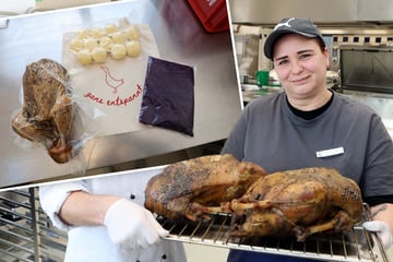 Dresden: Für die, die sie machen ... Diese Gans "to go" ist eine echte Chance