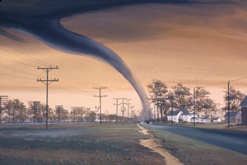 Scores of tornadoes lash central plains states