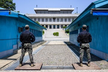 North Korea sends troops to rebuild border guard posts