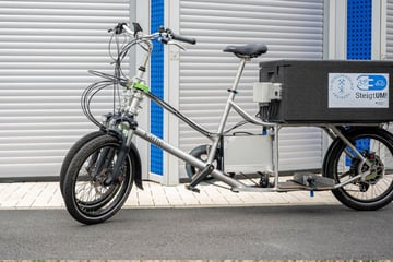 Uni-Projekt geklaut! Lastenrad "Petra" in Freiberg gestohlen