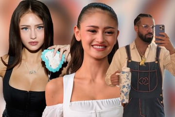 Stars auf der Wiesn: Leni Klum überrascht mit untypischen Dirndln - und was trägt Drake da eigentlich?