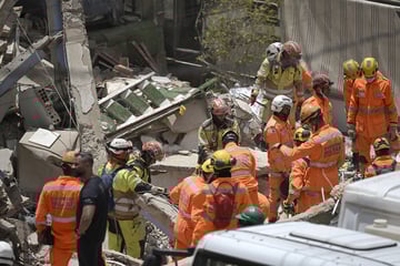 Pflegeheim in Brasilien stürzt in sich zusammen: Dutzende Tote und mehrere Verletzte