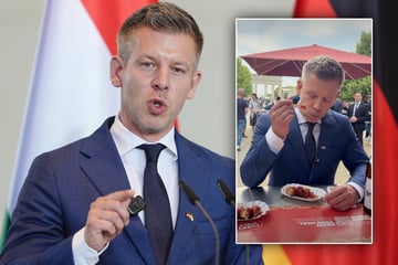 Berlin: Ungarn-Präsident kostet Currywurst und Bier in Berlin: Was Magyar sofort auffällt