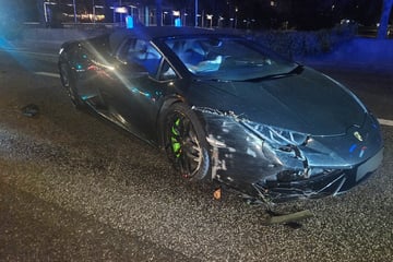 Lamborghini-Fahrer verursacht 200.000 Euro Schaden in Stuttgart
