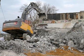 Gammelbrücke bei Großenhain: Letzte Abrissarbeiten vor Neubau-Beginn