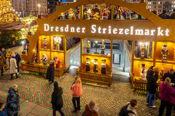 Dresden: Kurz vor Ende an Heiligabend: Dresdner Striezelmarkt zieht Bilanz