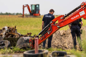 Explosiver Fund in der Lausitz: Mehr als eine Tonne Munition bei Bauarbeiten freigelegt