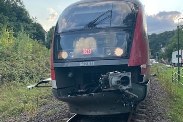 Zug kracht auf Bahnübergang in Lastwagen: Verletzte und Streckensperrung