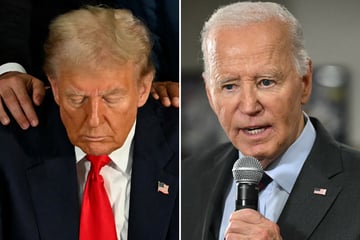 Biden turns infamous "lock her up" chant on Trump: "We got to lock him up"