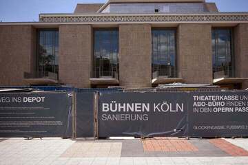 Köln: Licht am Ende der Baustelle: Offenbachplatz nähert sich Ziel