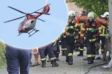 Frau bei Explosion in Sachsen schwer verletzt
