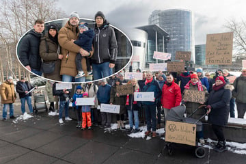 VW-Demo mit Kind und Kegel: Wie geht es in der Gläsernen Manufaktur weiter?